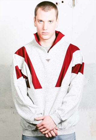 VINTAGE 80S GEOMETRIC SWEATSHIRT