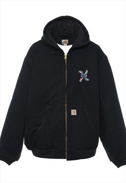 Vintage Black Carhartt Workwear Jacket - XXL