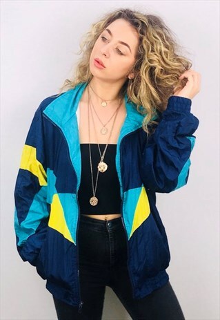 VINTAGE OVERSIZED SHELL JACKET