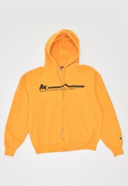 Vintage 90's Champion Hoodie Sweater Yellow
