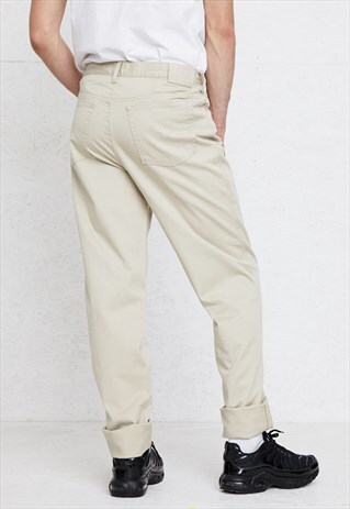VINTAGE BEIGE ARMANI DENIM JEANS