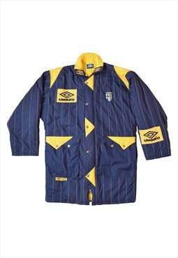 Umbro AC PARMA Padded Bench Coat 1992 - 1993 Thick Size M