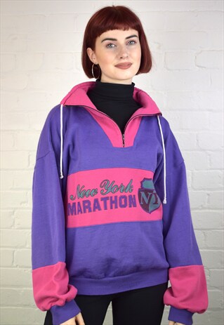 VINTAGE 90'S 1/4 ZIP SWEATSHIRT