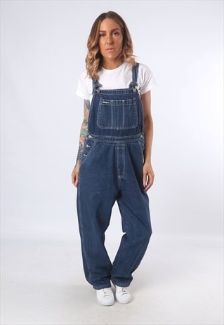 DENIM DUNGAREES RECRUIT WIDE TAPERED LEG UK 12 (51J)