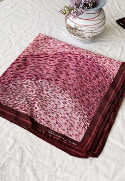 Vintage 50s Mod ROMA by FELICIANI polyester scarf
