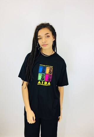 ELTON JOHN AIDA BAND T SHIRT