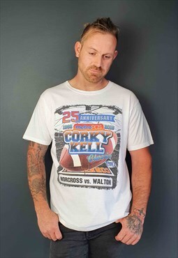 Men's ADIDAS Corky Kell USA Football T-Shirt with Back Logo