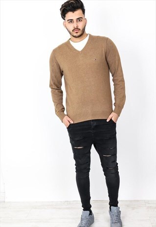 VINTAGE TOMMY HILFIGER KNITTED JUMPER