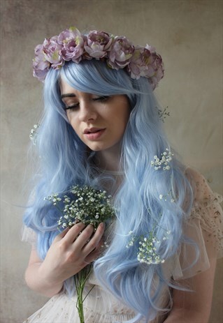 PASTEL FLOWER HEADPIECE