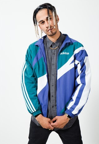 VINTAGE 90S ADIDAS SHELL JACKET / S3939