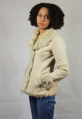 VINTAGE / SUEDE STYLE / JACKET