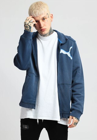 VINTAGE PUMA ZIP-UP SWEATSHIRT
