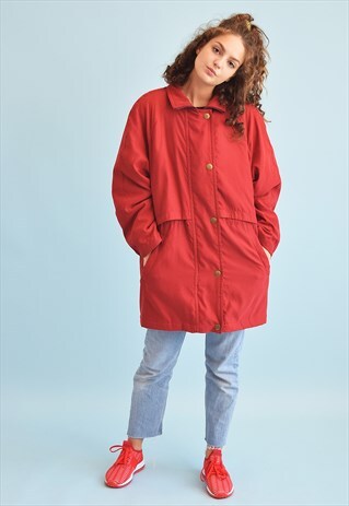 90'S RETRO ATHLEISURE PARKA MOMS PUFFER JACKET
