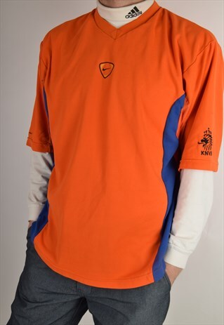 NIKE TRAINING FOOTBALL SHIRT SIZE L NETHERLANDS (3203)