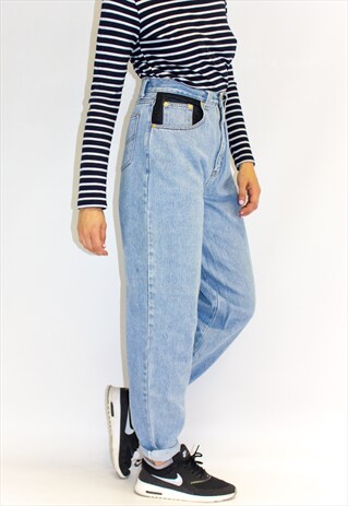 VINTAGE HIGH WAISTED MOM JEANS