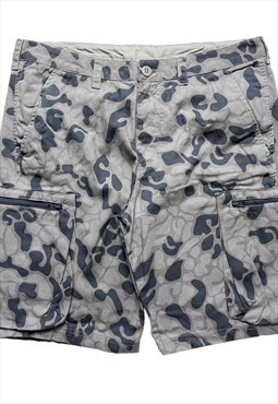  Nike Grey Camo Cargo Shorts 