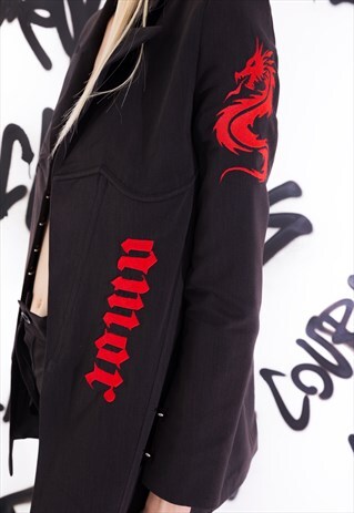 EMBROIDERED BLAZER