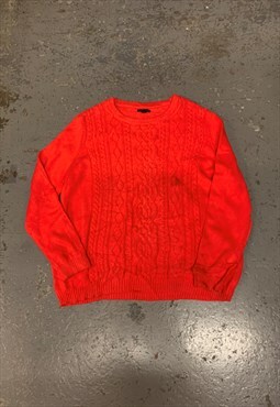 Tommy Hilfiger Knitted Jumper Cable Knit Sweater