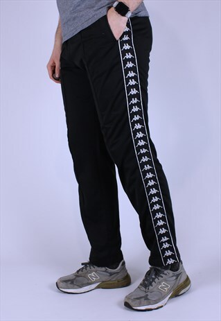 KAPPA VINTAGE PANTS MEN SPORT RARE JOGGERS