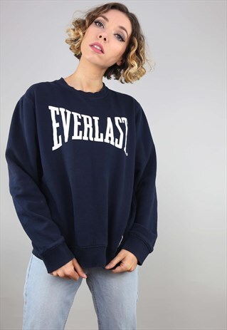VINTAGE OVERSIZED EVERLAST SWEATER SWEATSHIRT