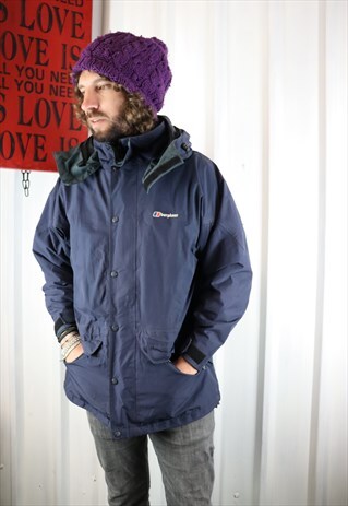 VINTAGE BERGHAUS LINNED WINTER JACKET