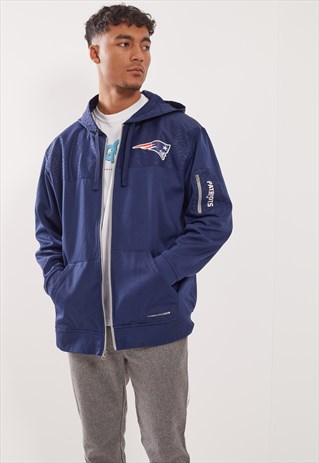 VINTAGE NEW ENGLAND PATRIOTS ZIP-UP HOODIE