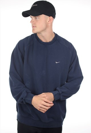 VINTAGE NIKE SMALL LOGO SWEATSHIRT JUMPER