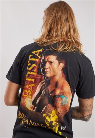 VINTAGE WWE BATISTA T-SHIRT