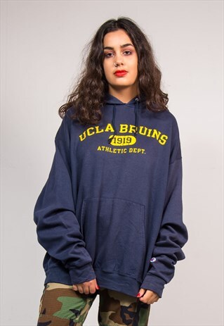 VINTAGE 90'S CHAMPION COLLEGE SPORTS SWEATSHIRT HOODIE
