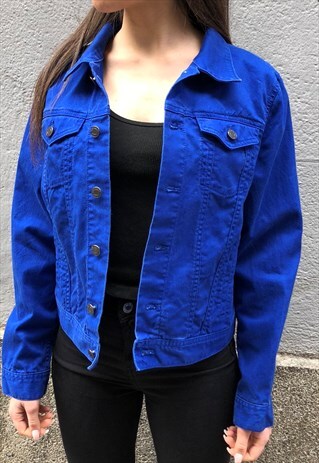 TALBOTS JACKET ELECTRIC BLUE