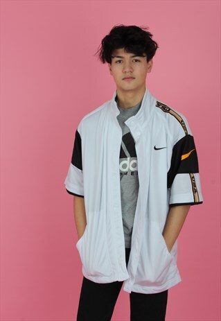 NIKE SHORT SLEEVED TRACKSUIT JACKET