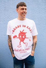 Ready To Eat Strawberry Men's Graphic T-Shirt 