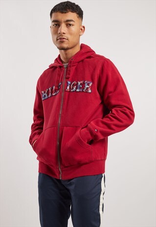 VINTAGE TOMMY HILFIGER ZIP-UP HOODIE