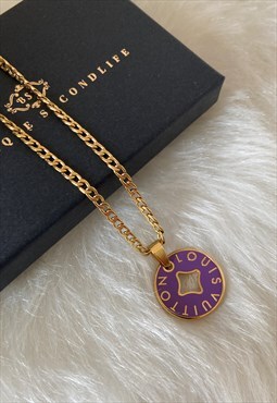 Authentic Louis Vuitton Looping Charm - Necklace