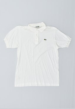 Vintage 90's Lacoste Polo Shirt White