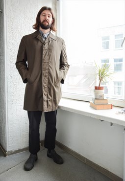 Vintage Brown Classic Coat