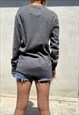VINTAGE GREY SUPERDRY BLOUSE