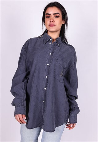 VINTAGE TRUSSARDI JEANS SHIRT S1498