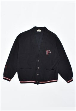 Vintage 90's Cardigan Sweater Black