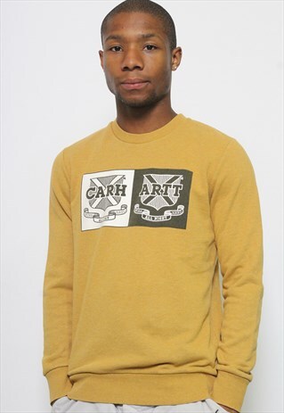 VINTAGE CARHARTT CREW NECK SWEATSHIRT