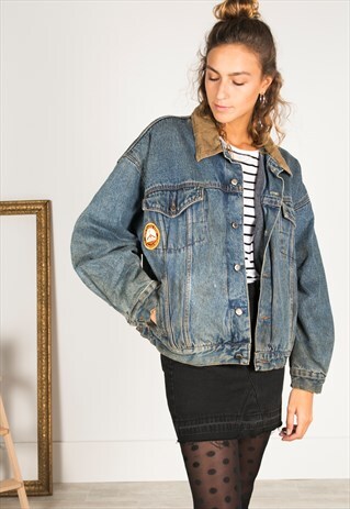 VINTAGE 80S WRANGLER WINTER BLANKET JACKET / R3100R144