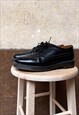 VINTAGE DR MARTENS 1990S  SHOES OXFORD PLATFORM 