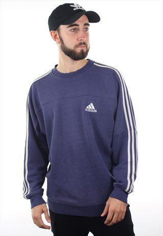 VINTAGE 90S ADIDAS SMALL LOGO SWEATSHIRT JUMPER
