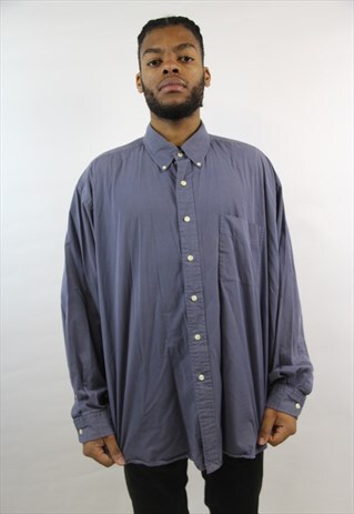 VINTAGE RALPH LAUREN BLUE SHIRT