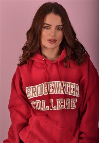 RED CHAMPION HOODIE GJ4258
