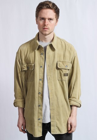 VINTAGE CALVIN KLEIN CORDUROY SHIRT
