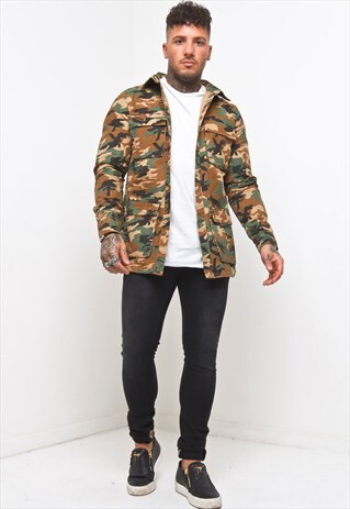 LIQUOR N POKER - CAMO TIGER JACKET