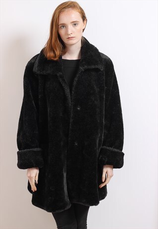VINTAGE FAUX FUR JACKET