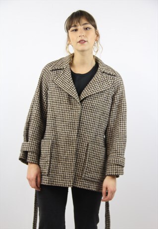 VINTAGE HARRODS WOOL JACKET