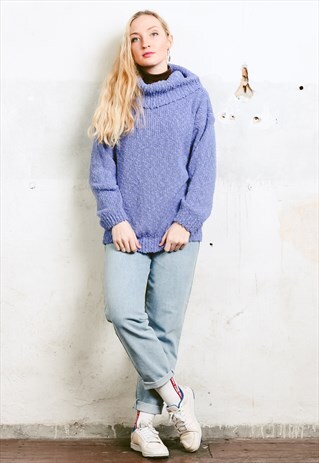 VINTAGE 90S MOCK NECK SWEATER